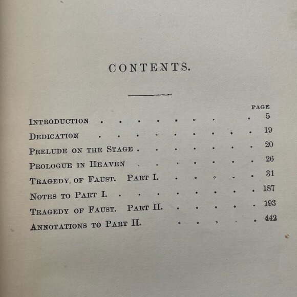 Goethe's Faust  Copyright 1882 Hardcover, Thomas Y. Crowell & Co. - Picture 15 of 16